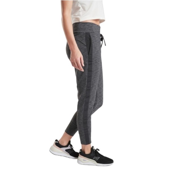 Athleta Metro Downtown Ankle Pant Heathered Grey Athletic Athleisure Size Small - Picture 2 of 10